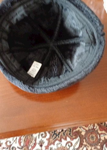 Diğer Kahverengi erkek Kürklü Sıcak Şapka