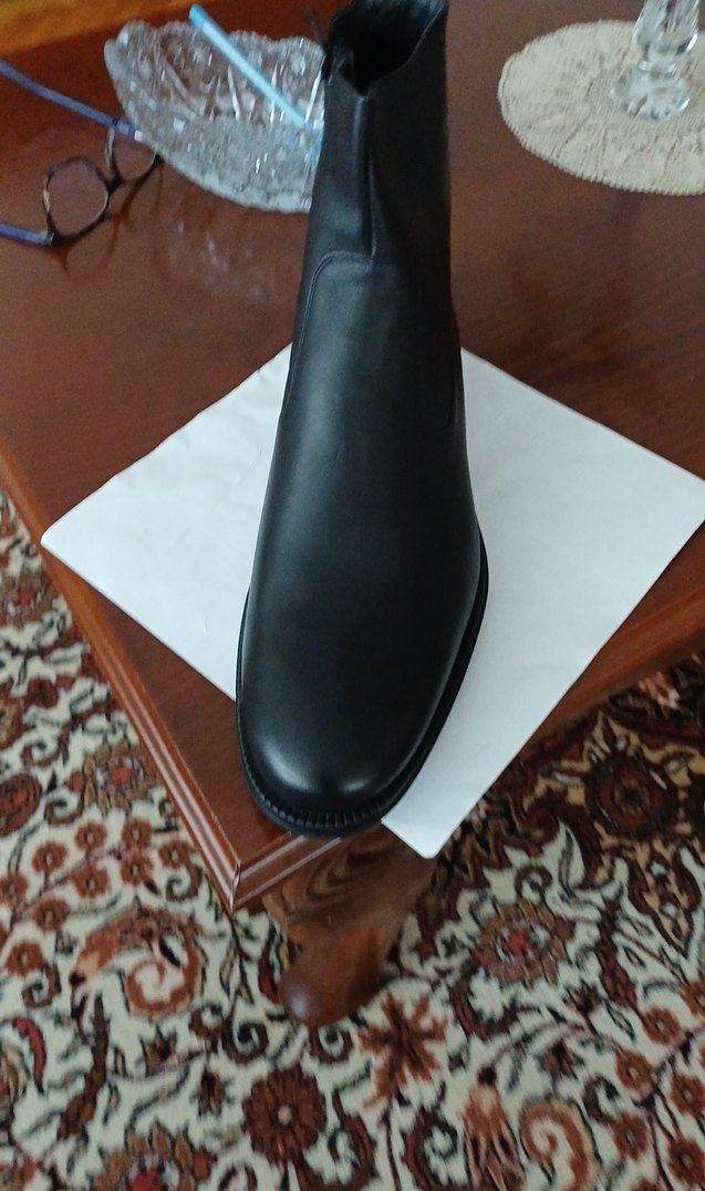 Klasik Siyah Tokalı Erkek Bot 47 numara - Görsel 3