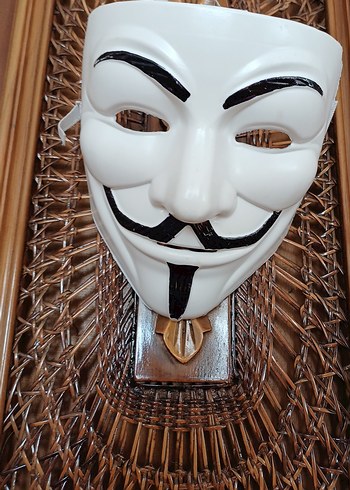 V for Vandetta / Anonymous Maske - Görsel 2