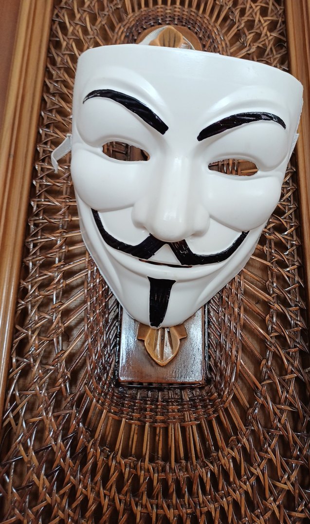V for Vandetta / Anonymous Maske - Görsel 2