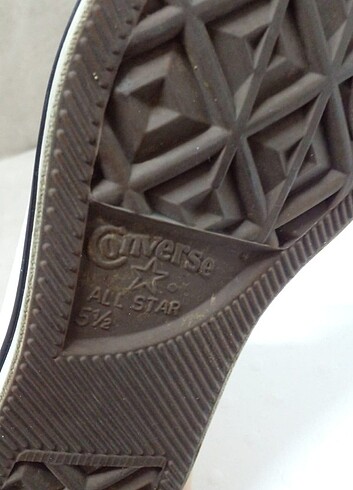 38 Beden beyaz Renk Ojinal Converse ayakkabı 