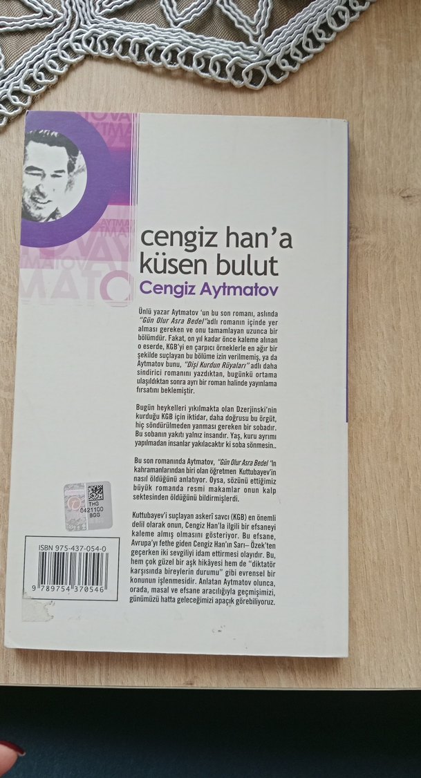 Cengiz Han'a Küsen Bulut - Cengiz Aytmatov - Görsel 4