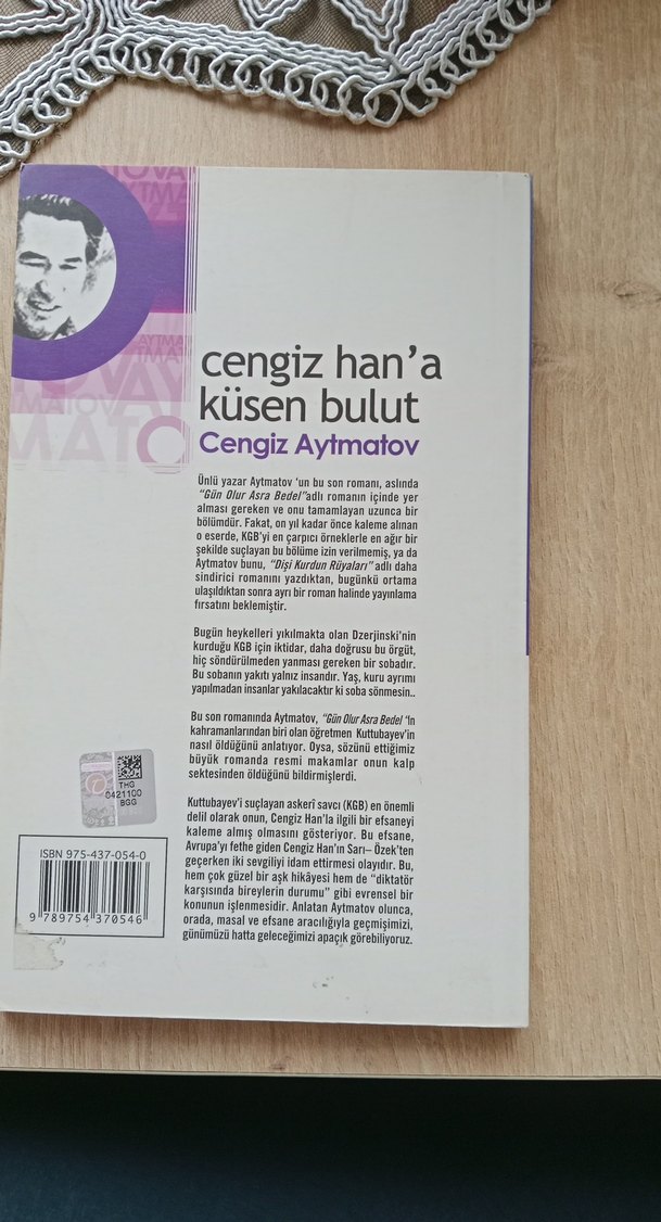 Cengiz Han'a Küsen Bulut - Cengiz Aytmatov - Görsel 3