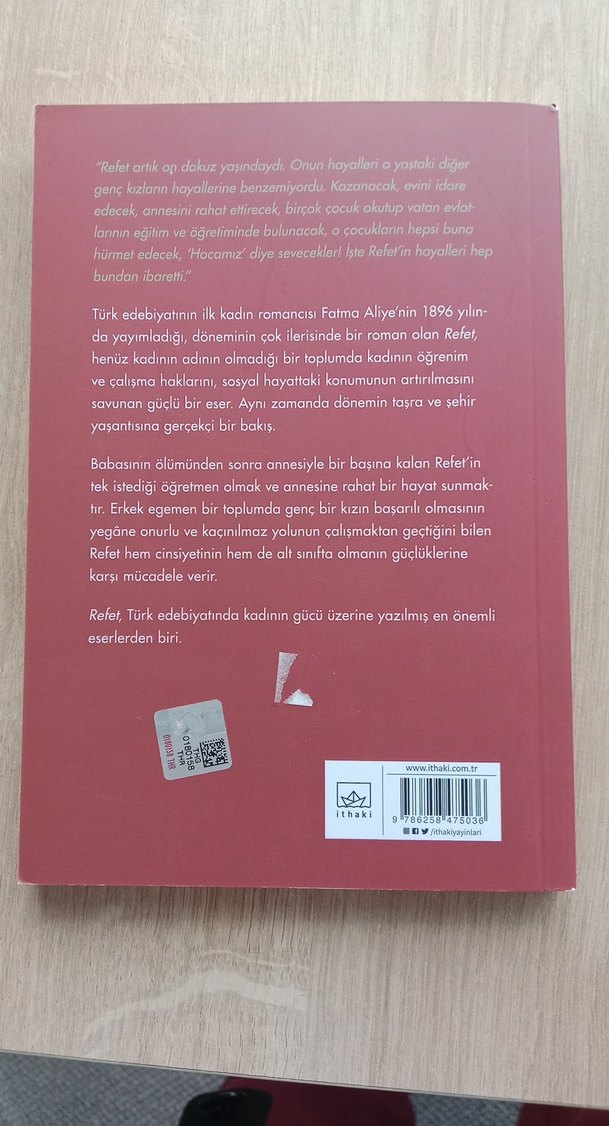 Refet - Fatma Aliye Romanı - Görsel 4