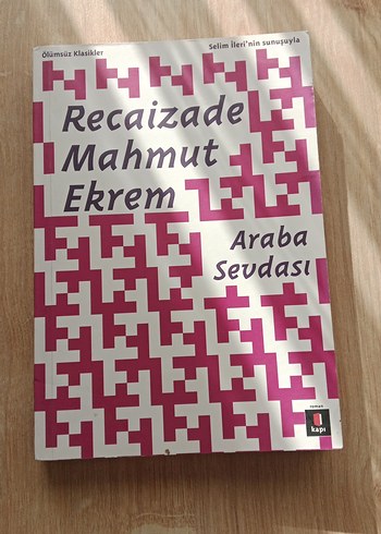 Recaizade Mahmut Ekrem - Araba Sevdası Romanı - Görsel 2