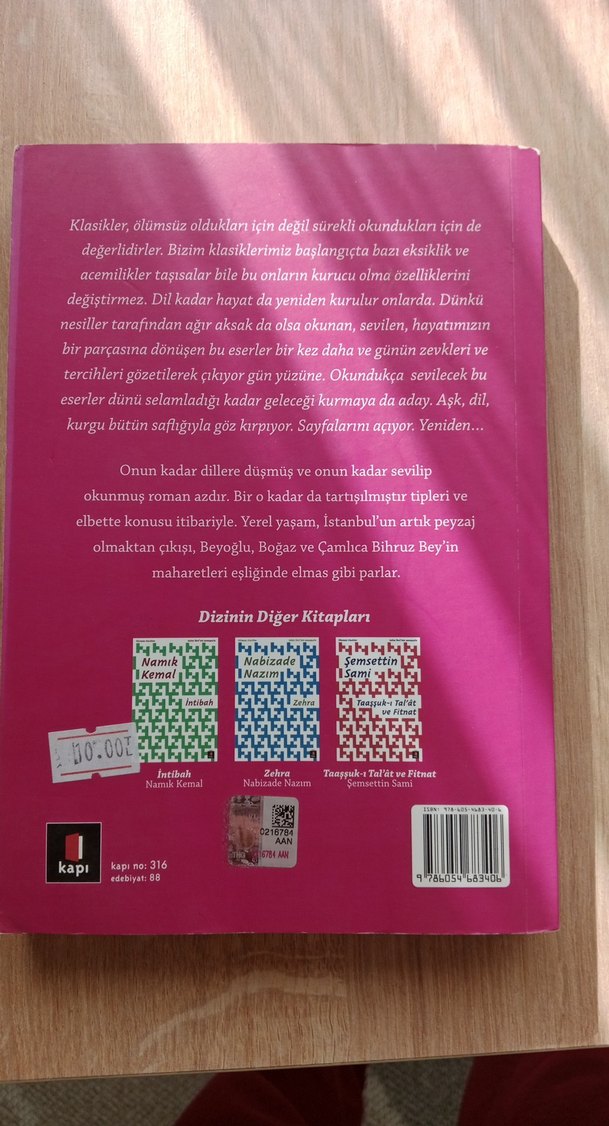 Recaizade Mahmut Ekrem - Araba Sevdası Romanı - Görsel 4