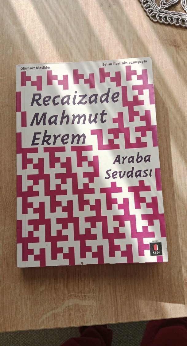 Recaizade Mahmut Ekrem - Araba Sevdası Romanı - Görsel 2