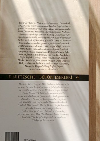 Böyle Söyledi Zerdüşt - Friedrich Nietzsche - Görsel 4