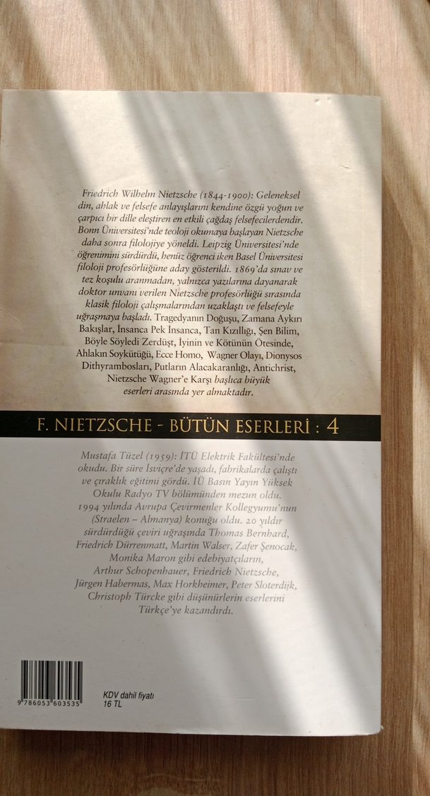 Böyle Söyledi Zerdüşt - Friedrich Nietzsche - Görsel 4