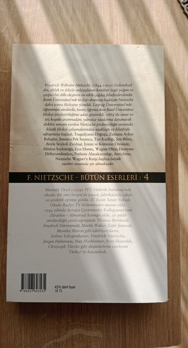 Böyle Söyledi Zerdüşt - Friedrich Nietzsche - Görsel 3