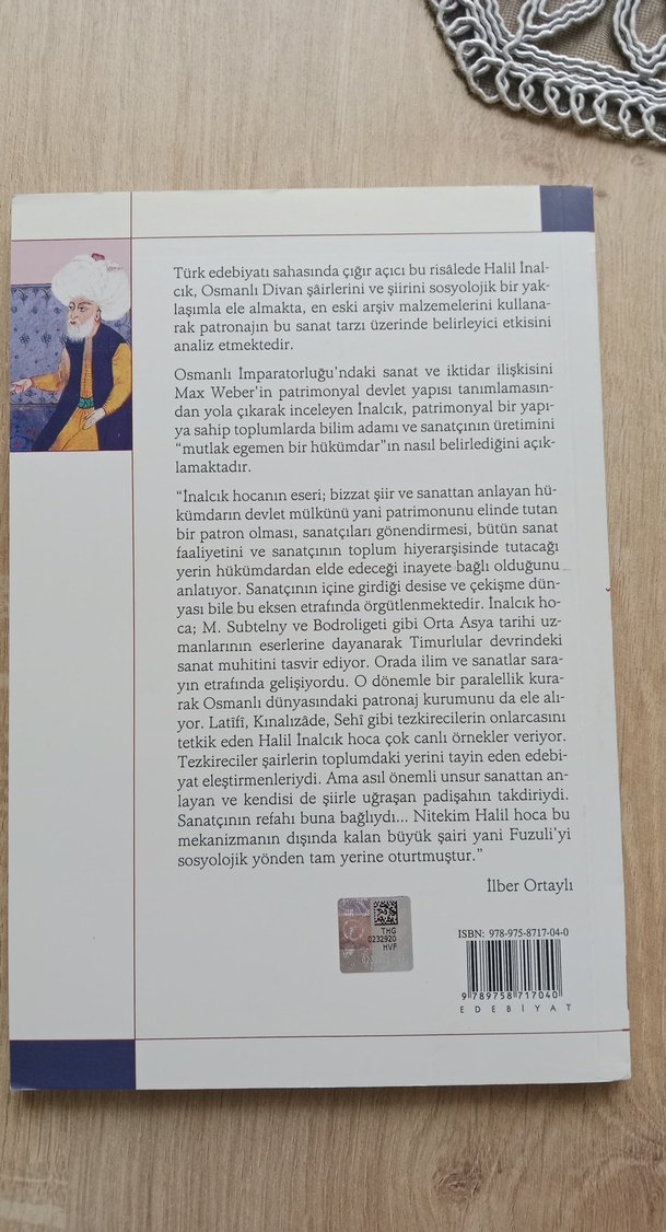 Şair ve Patron - Halil İnalcık - Görsel 3