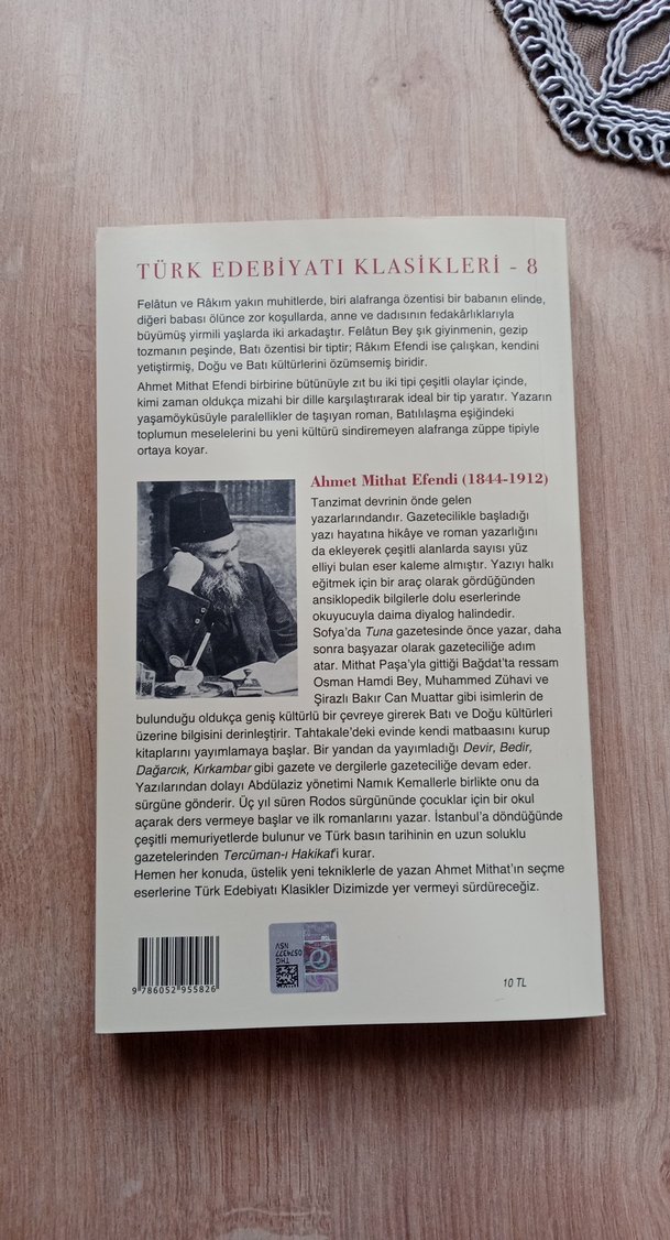 Felatun Bey ile Rakım Efendi - Ahmet Mithat Efendi - Görsel 2