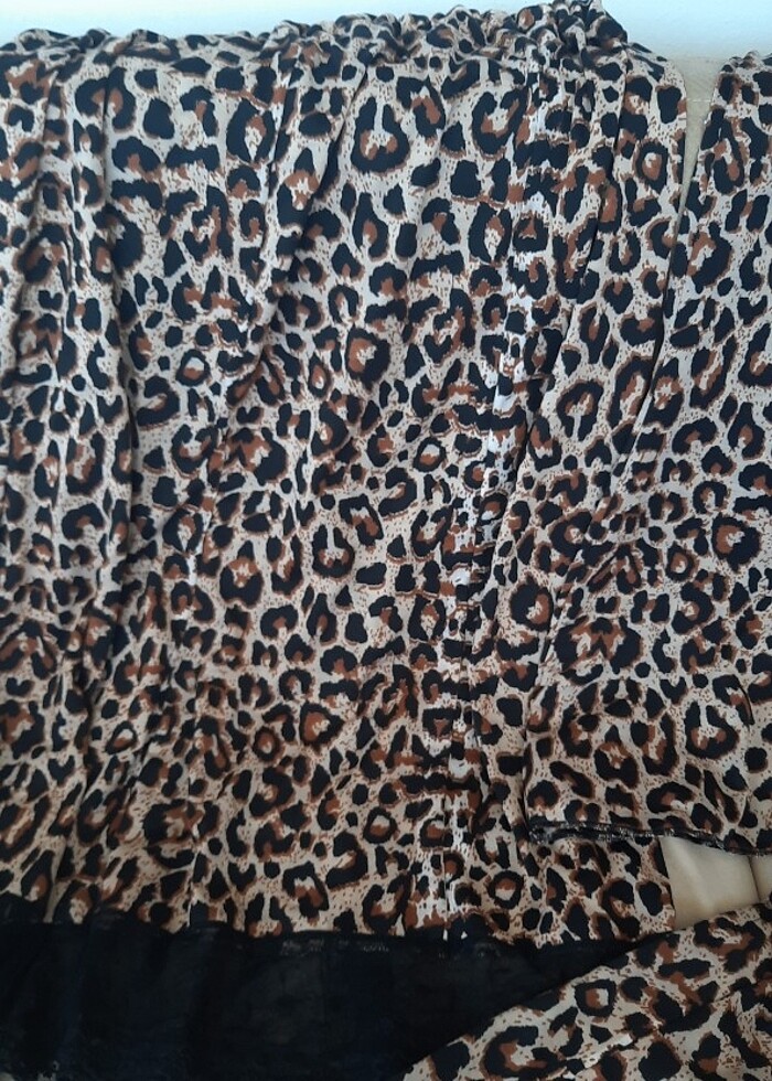 Leopar etekler istediğiniz beden var - Görsel 2