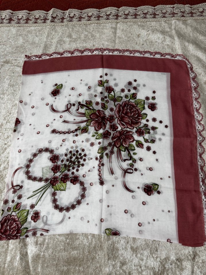 El İğne örgüsü Kadın eşarp - Görsel 2