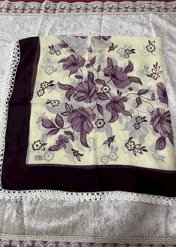 El örgüsü kadın eşarp - Görsel 2