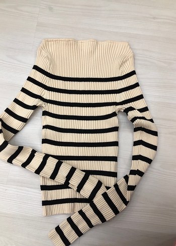 diğer Beden ten rengi Renk H&M Çizgili bluz