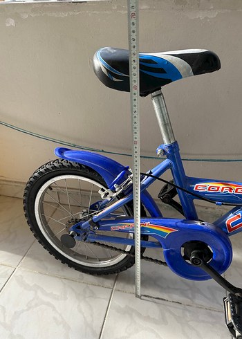 Mavi Renkli Çocuk Bisikleti Sepetli - Görsel 7