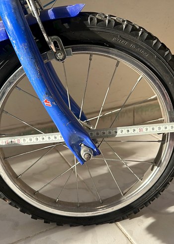 Mavi Renkli Çocuk Bisikleti Sepetli - Görsel 9