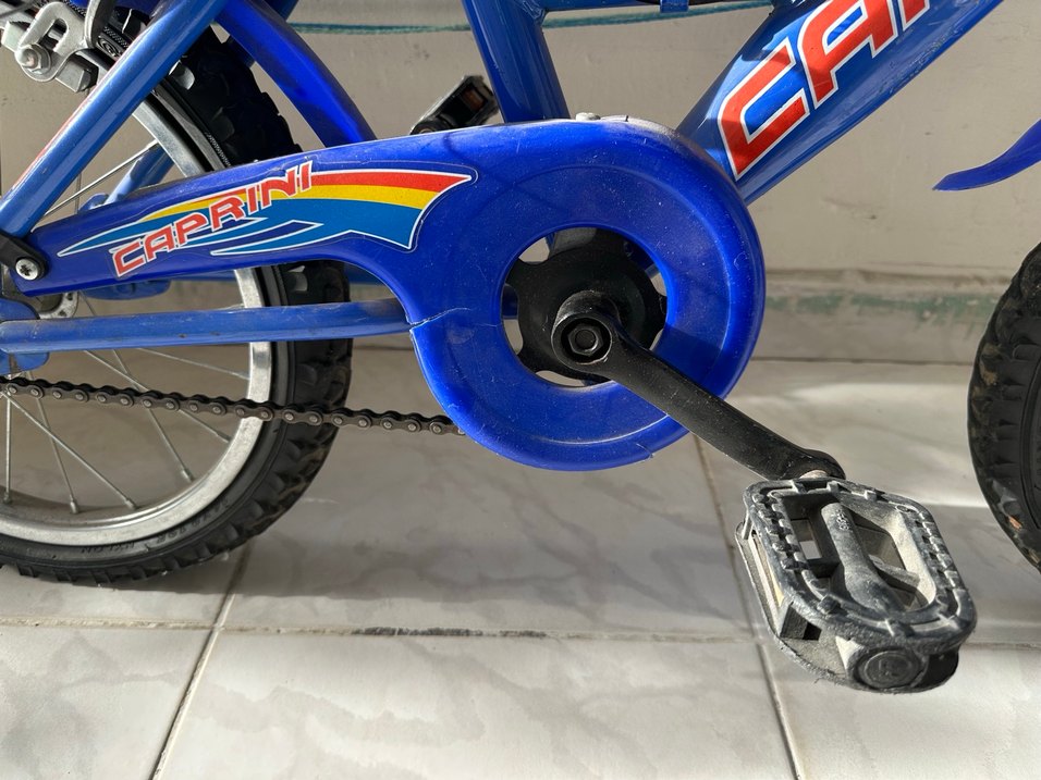 Mavi Renkli Çocuk Bisikleti Sepetli - Görsel 4