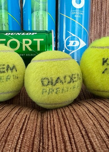 Mavi Renkli Tenis Topu Seti - Görsel 6