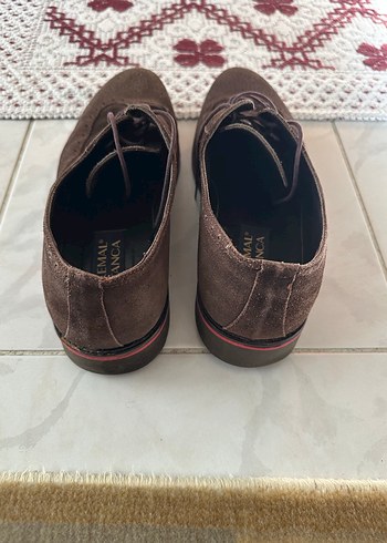 Kahverengi Süet Erkek Klasik Ayakkabı - Görsel 4