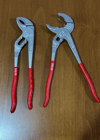 Kırmızı Saplı Ayarlanabilir Pense Seti - Görsel 2