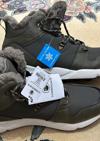 Haki Kamuflaj Desenli Bağcıklı Erkek Bot - Görsel 7