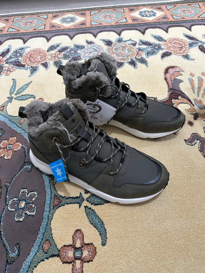 Haki Kamuflaj Desenli Bağcıklı Erkek Bot - Görsel 4