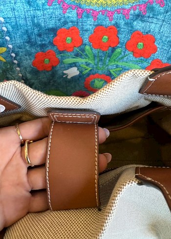 Beden kahverengi Renk Orjinal tory burch çanta