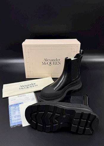 Alexander McQueen Alexander McQueen Siyah Platform kadın bot