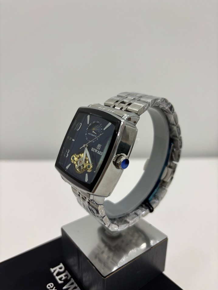 ORJİNAL SIFIR OTOMATİK REWARD ERKEK KOL SAATİ - Görsel 3