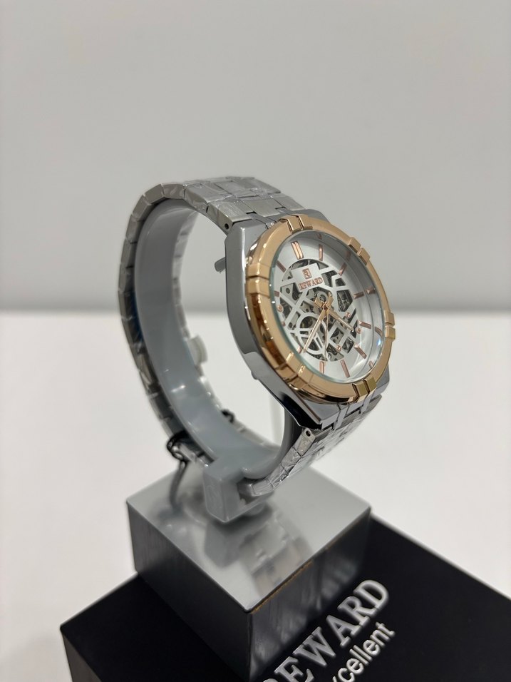 ORJİNAL SIFIR OTOMATİK REWARD ERKEK KOL SAATİ - Görsel 2