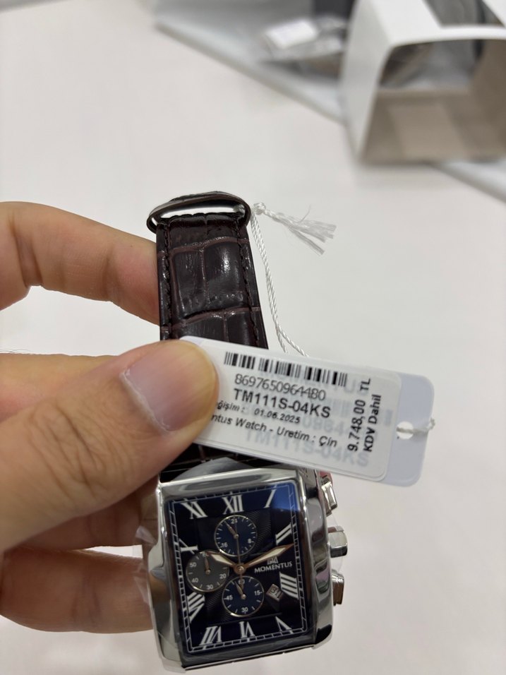 ORJİNAL SIFIR MOMENTUS ERKEK KOL SAATİ - Görsel 4