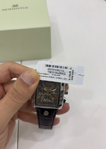 ORJİNAL SIFIR MOMENTUS ERKEK KOL SAATİ - Görsel 4