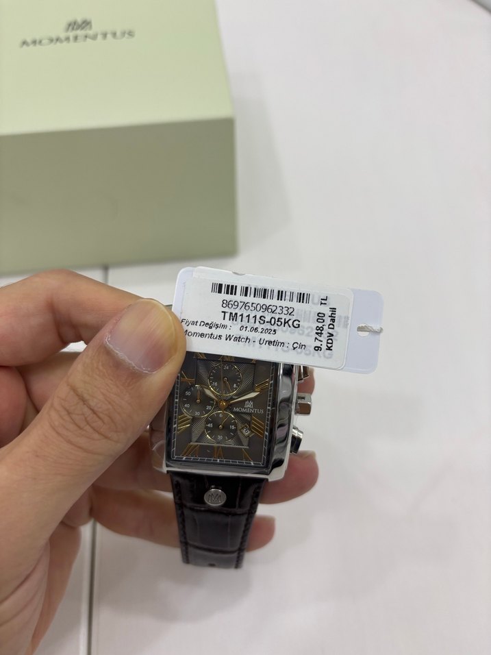 ORJİNAL SIFIR MOMENTUS ERKEK KOL SAATİ - Görsel 4