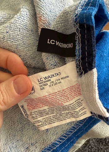 Erkek Çocuk banyo ve plaj Bornozu - Görsel 3