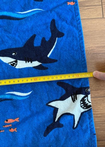 Erkek Çocuk banyo ve plaj Bornozu - Görsel 4