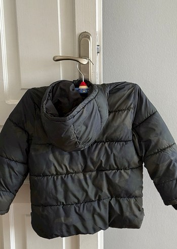 Zara Erkek Çocuk Kamuflaj Desenli Şişme Mont - Görsel 3