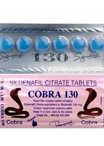 COBRA 130 Sildenafil Sitrat Tablet Turkuaz