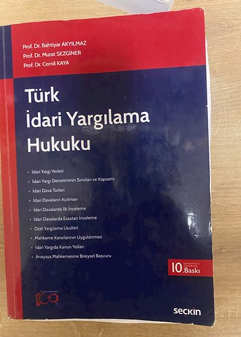 Türk İdari Yargılama Hukuku - 10. Baskı