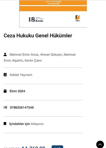 Ceza Hukuku Genel Hükümler - Artuk & Gökcen
