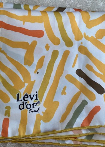 Levi d'or Çok Renkli Kadın eşarp 90x90