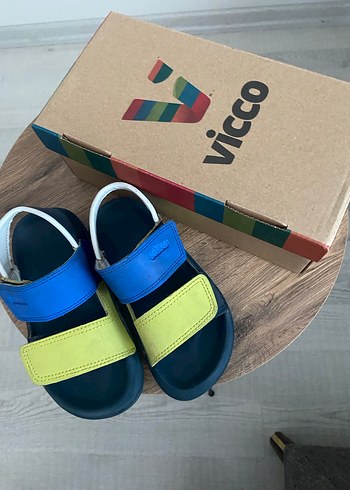 Vicco Vicco Erkek Çocuk Renkli Cırt Cırtlı sandalet Terlik