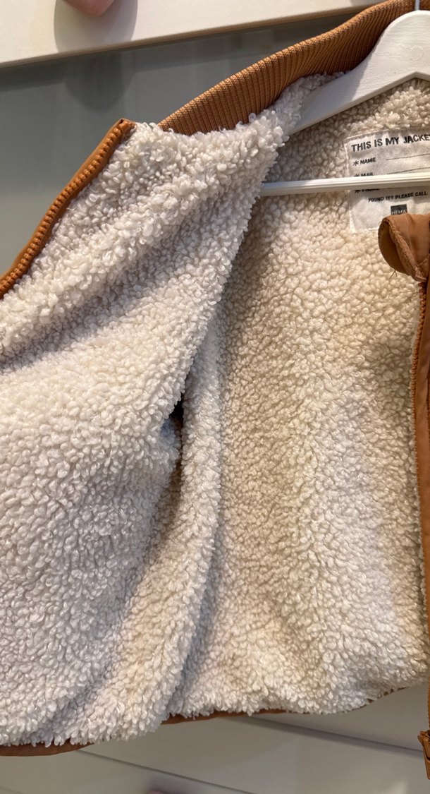 Düğmeli Kahverengi Erkek Çocuk Mont - Görsel 4