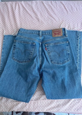 Levis 501 Acik Mavi Denim Jean