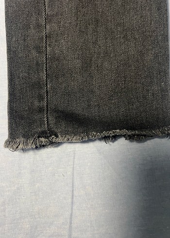 Diğer Kadın Gri Midi Denim Pantolon