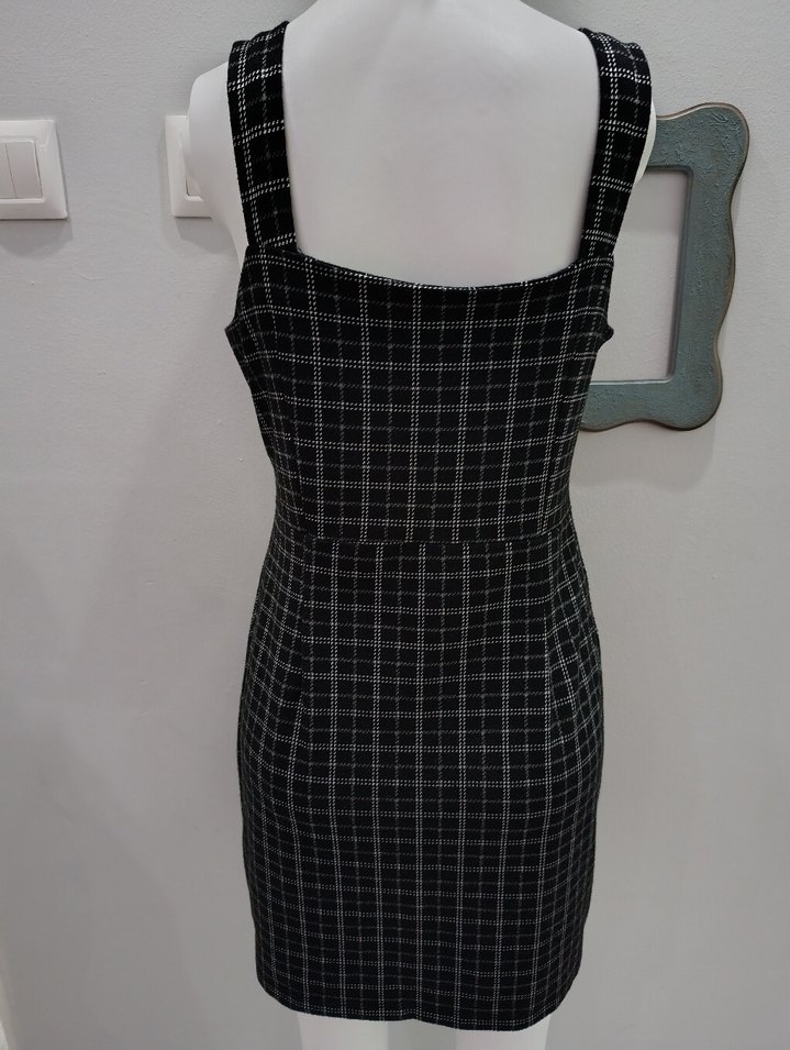 Trendyol Ekose Elbise 40 Beden - Görsel 5