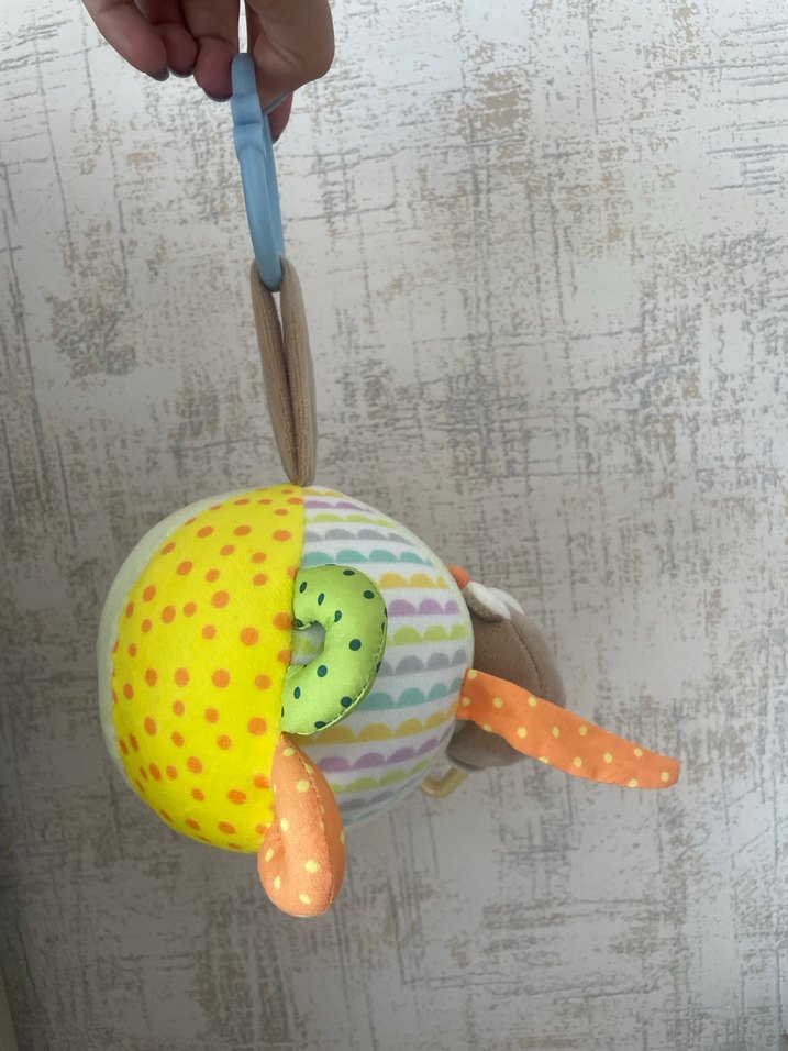 Pastel Renkli Diş Kaşıyıcı ve Çıngırak Oyuncak - Görsel 2