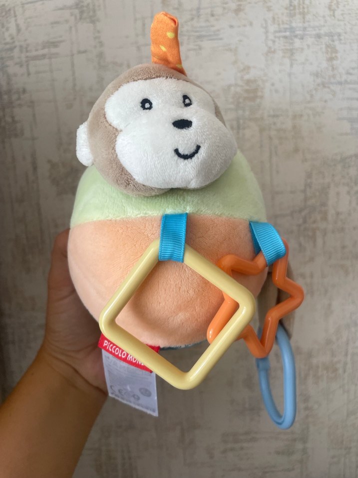 Pastel Renkli Diş Kaşıyıcı ve Çıngırak Oyuncak - Görsel 3