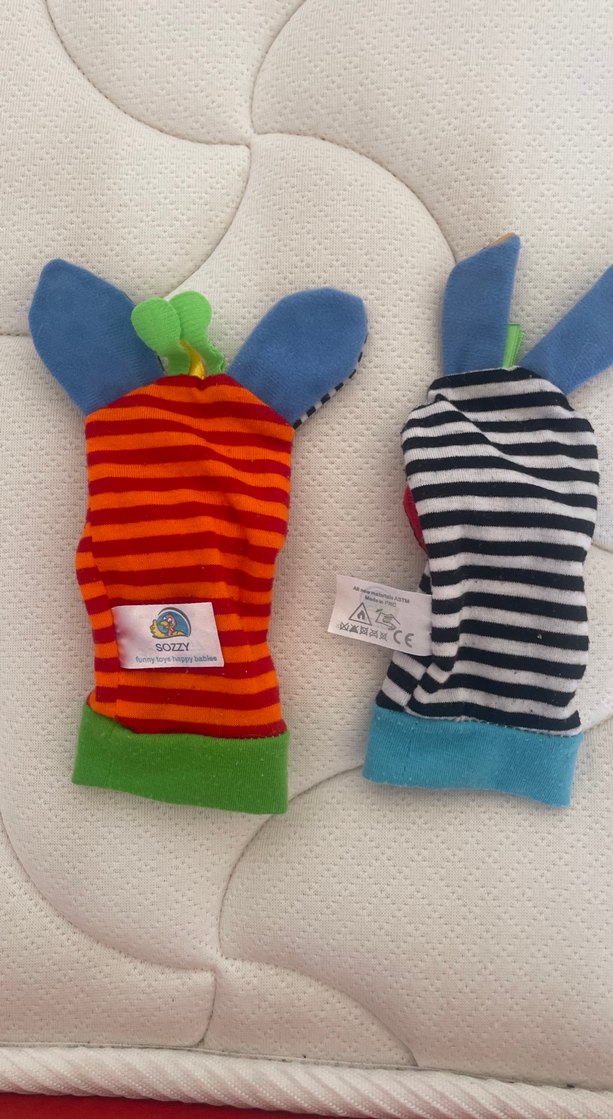 Renkli Diş Kaşıyıcı ve Çıngırak Oyuncaklar - Görsel 2